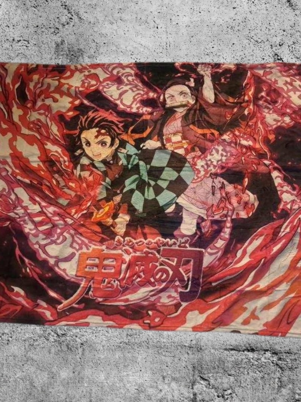 Anime Demon Slayer Kids Fleece Throw Blanket Soft Lightweight 40 x50